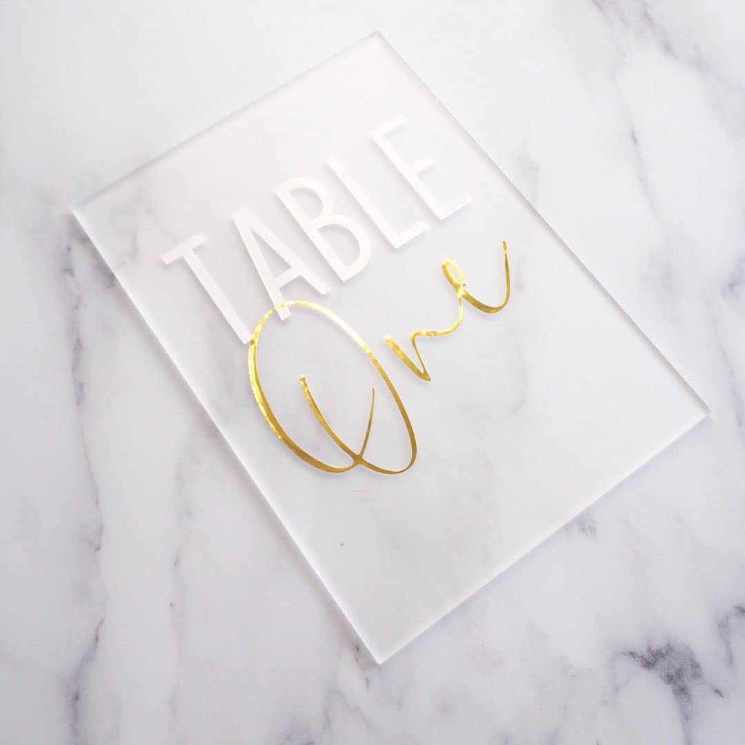 10 Pack Frosted Acrylic Sign Blank For Table Numbers, 5 X 7 Inch Acrylic Blank Sign Frosted Acrylic Sheets 1/8 Inch Thick, Use F